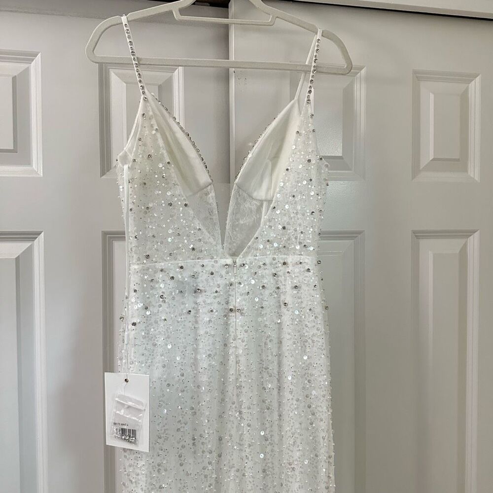 Mac Duggal Embellish Corset Long Formal Dress size4 - Picture 7 of 14